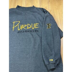 Purdue Boilermakers Crable Sportswear Sz Lg Vintage mockneck Sweatshirt Oversize